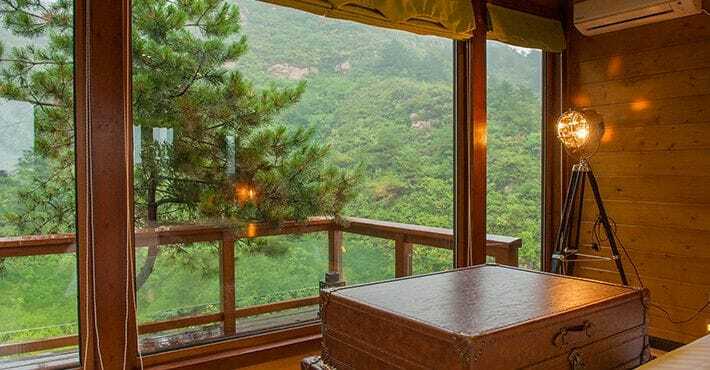 Yunfeng Treehouse Hotel Miyun Ngoại thất bức ảnh